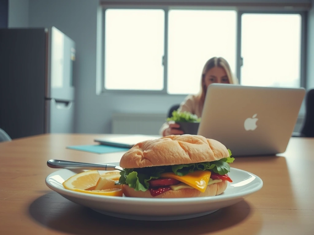 Greitas maistas biure